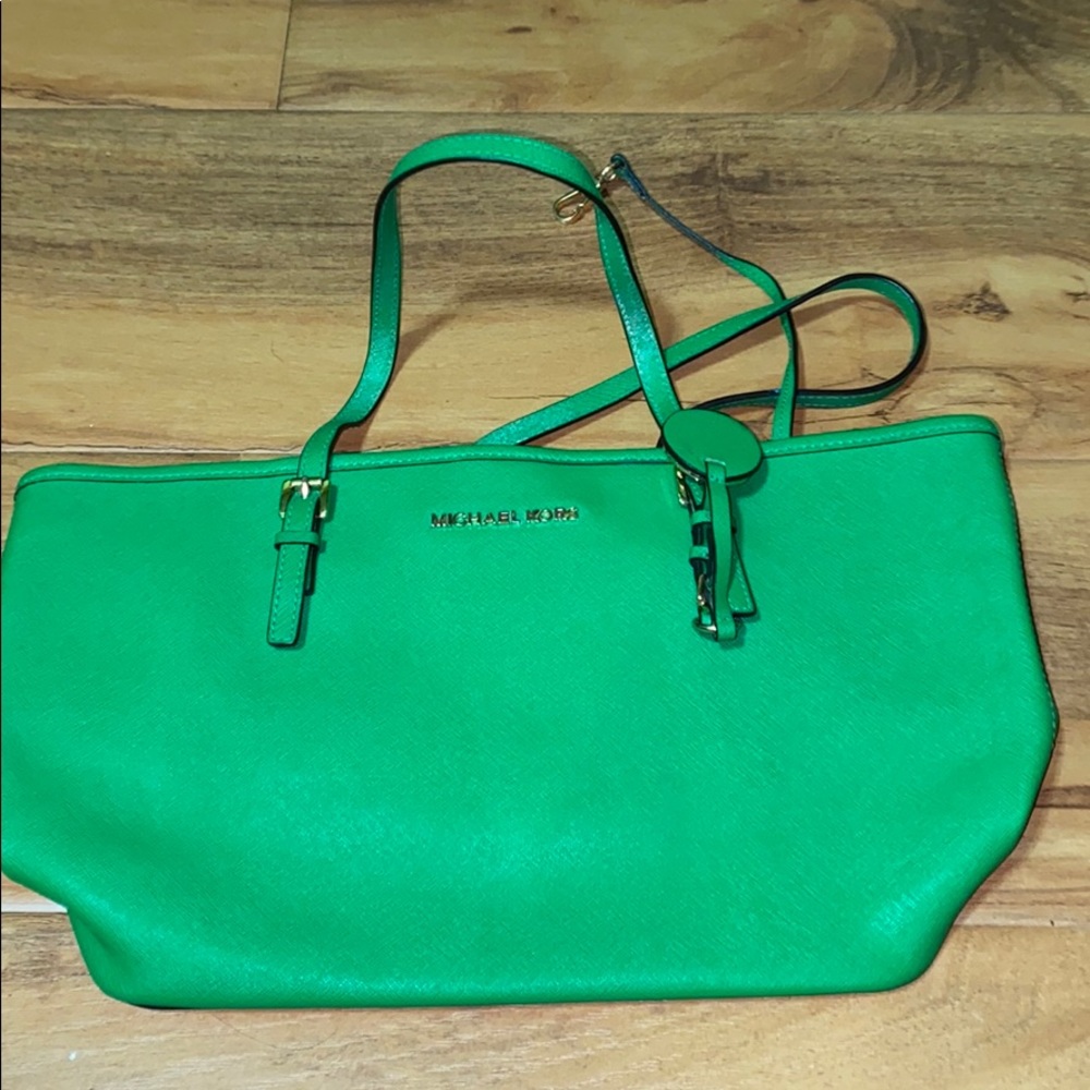 Mini green MK bag